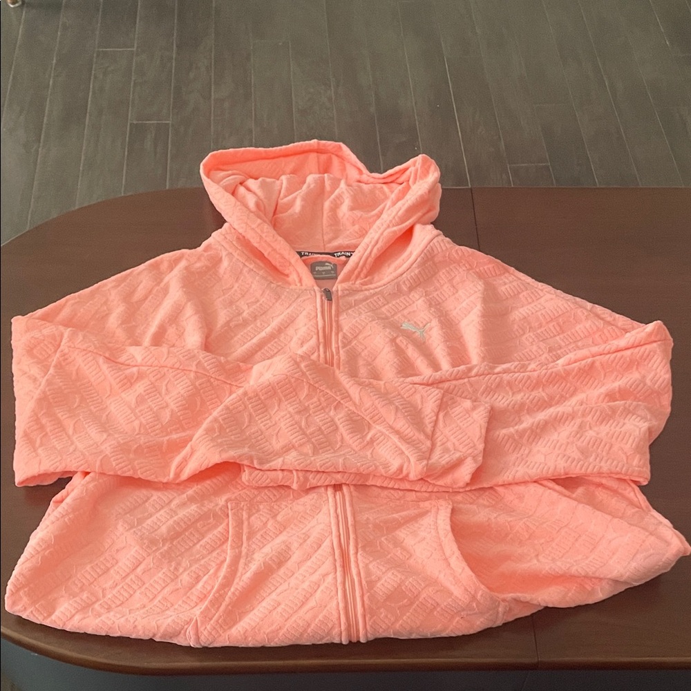 Puma Coral Track Pants & Hoodie Set - Picture 3 of 7